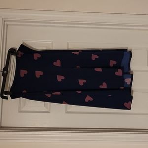LuLaRoe Azure Skirt Hearts XL